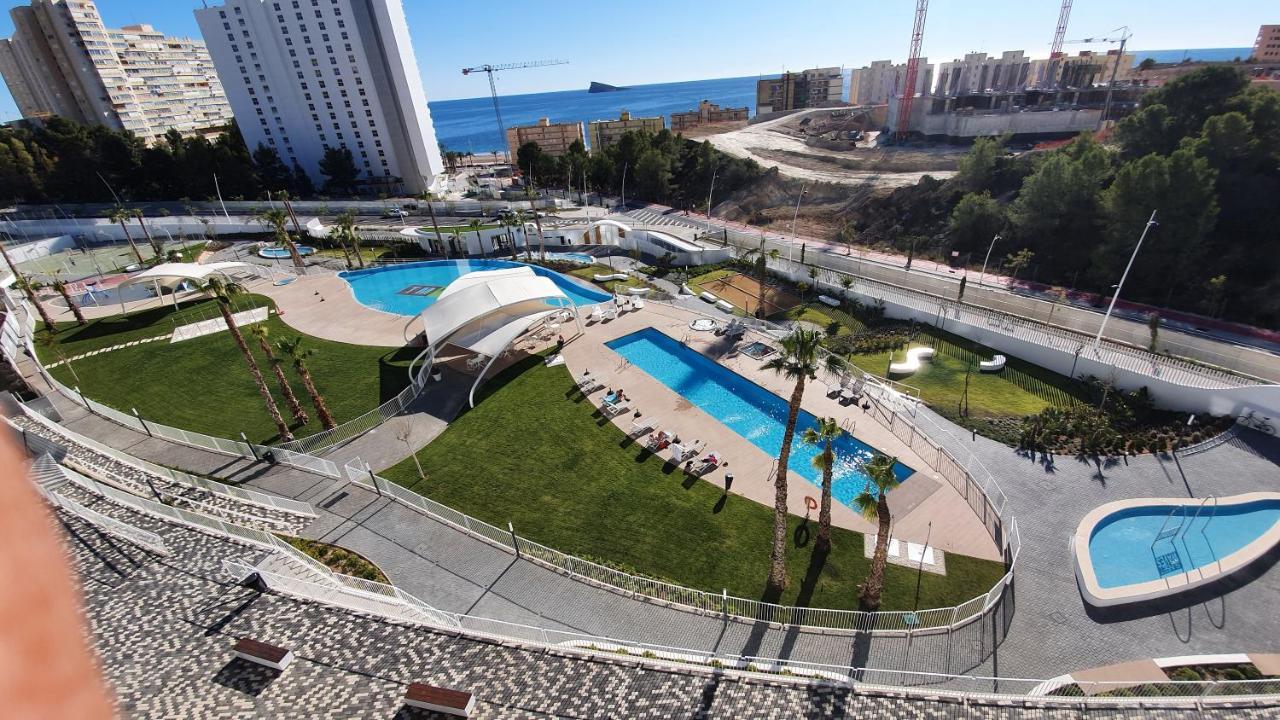 Ferienwohnung Sunny Morning Of Costa Blanca - Sunset Waves Benidorm Exterior foto