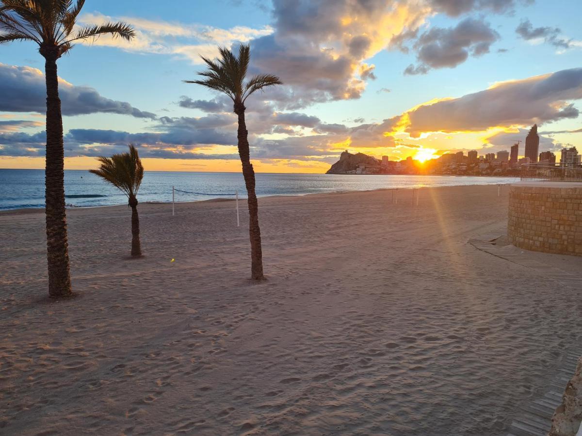 Ferienwohnung Sunny Morning Of Costa Blanca - Sunset Waves Benidorm Exterior foto