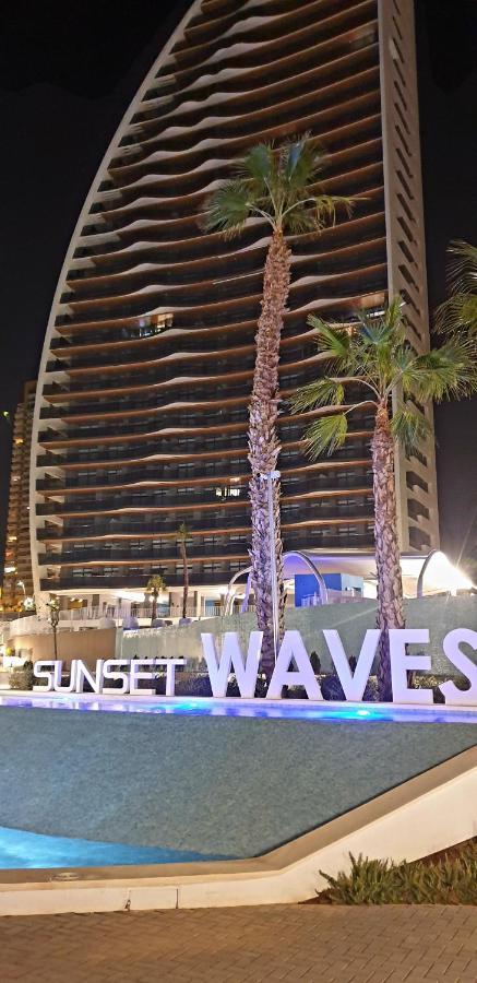 Ferienwohnung Sunny Morning Of Costa Blanca - Sunset Waves Benidorm Exterior foto