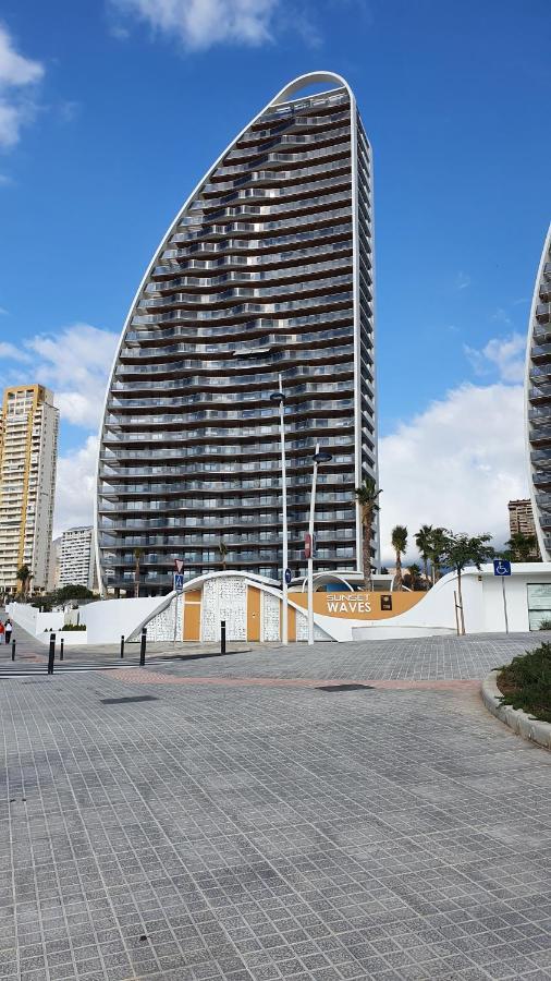 Ferienwohnung Sunny Morning Of Costa Blanca - Sunset Waves Benidorm Exterior foto